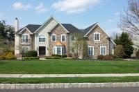 Mid-class, two-story home